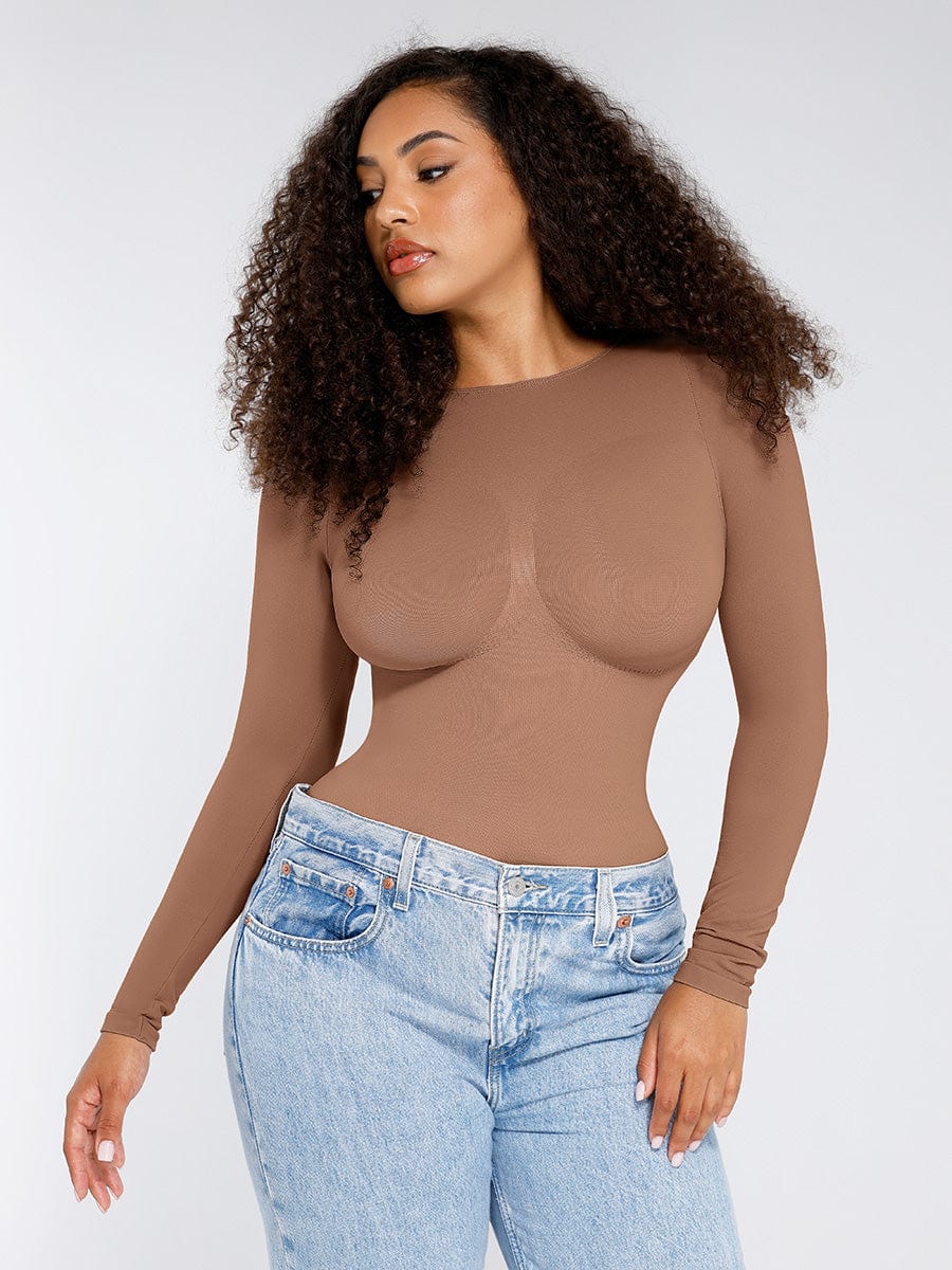 Bloom ™ | Long Sleeve Full Neck Bodysuit | 1+1