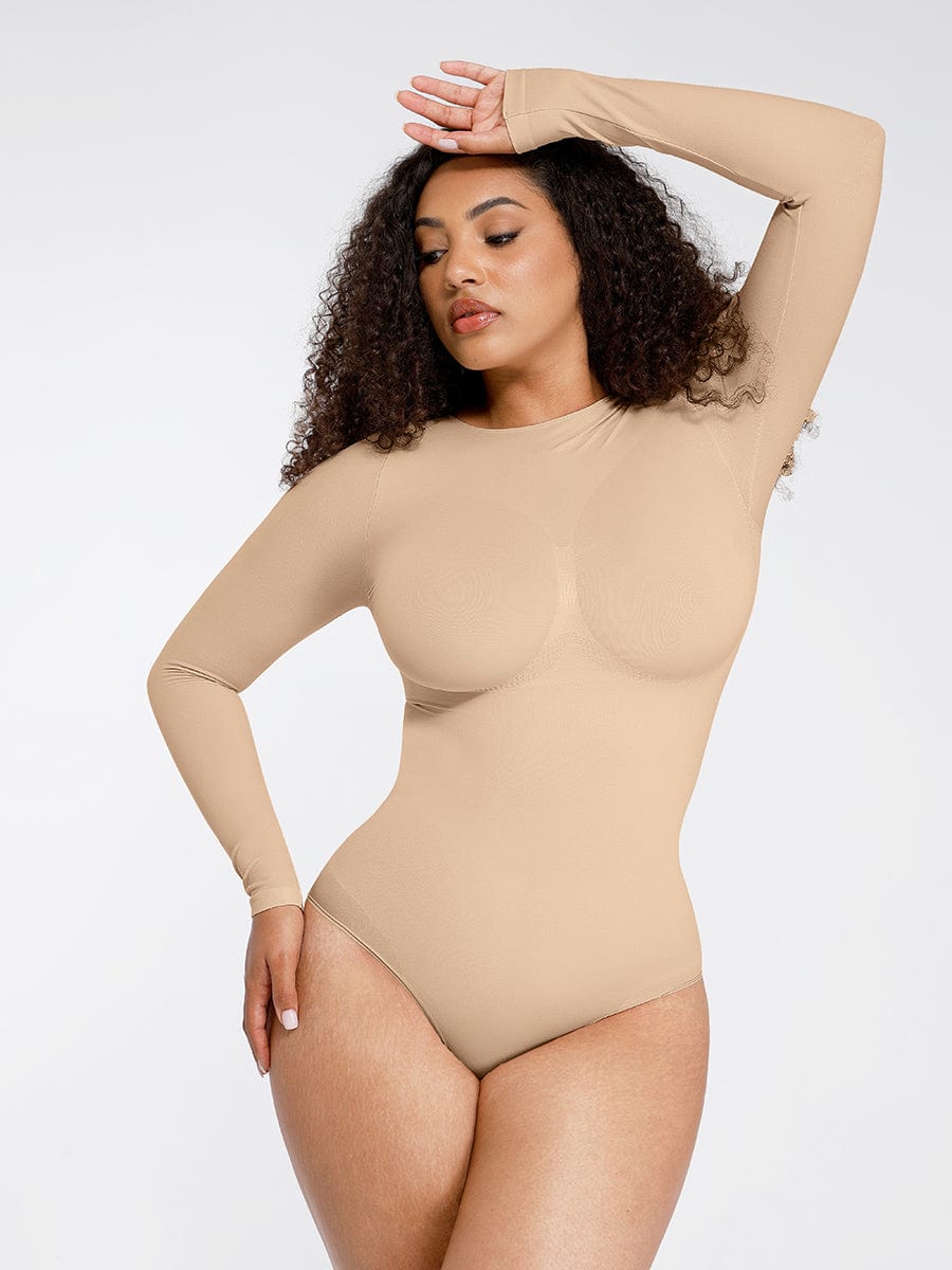 Bloom ™ | Long Sleeve Full Neck Bodysuit | 1+1