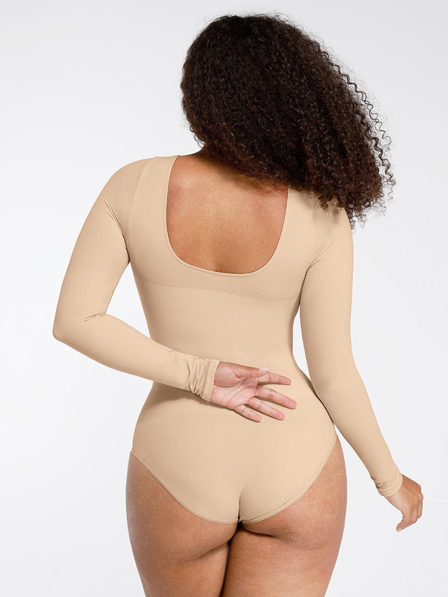 Bloom ™ | Long Sleeve Full Neck Bodysuit | 1+1