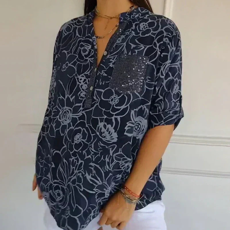 Bloom™ | Bloemenprint Blouse