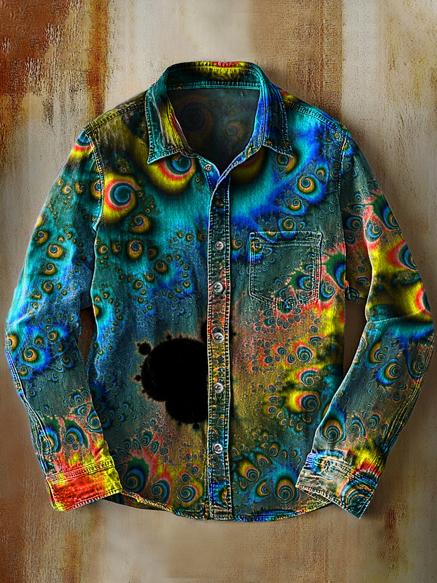 Bloom™ | Kleurrijk Print Overhemd – Expressieve Stijl & Vloeiende Kleuren