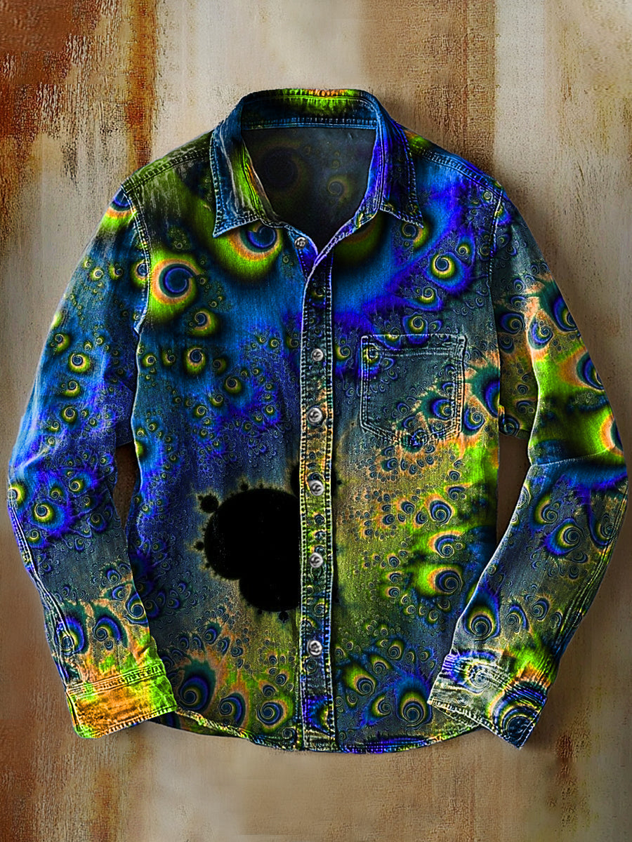 Bloom™ | Kleurrijk Print Overhemd – Expressieve Stijl & Vloeiende Kleuren