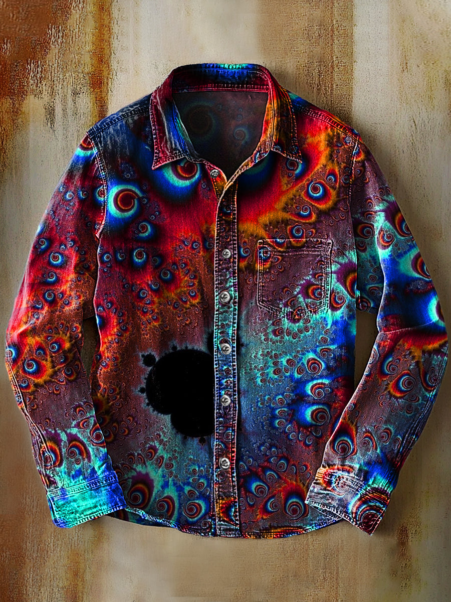 Bloom™ | Kleurrijk Print Overhemd – Expressieve Stijl & Vloeiende Kleuren