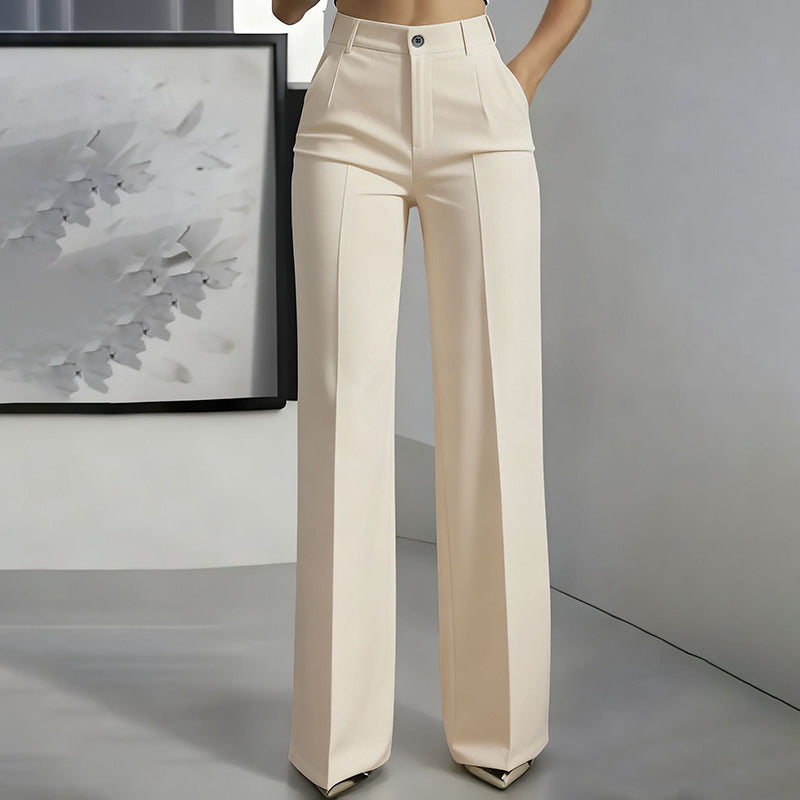 Liora™ | Elegante High-Waist Broek – Tijdloze Stijl & Snel Uitverkocht.