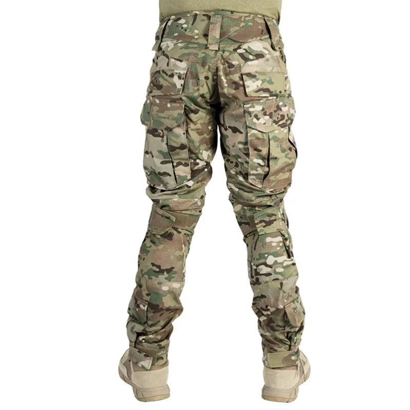 Wout™ | Tactische Cargo Broek met Kniebeschermers