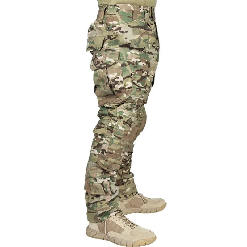 Wout™ | Tactische Cargo Broek met Kniebeschermers