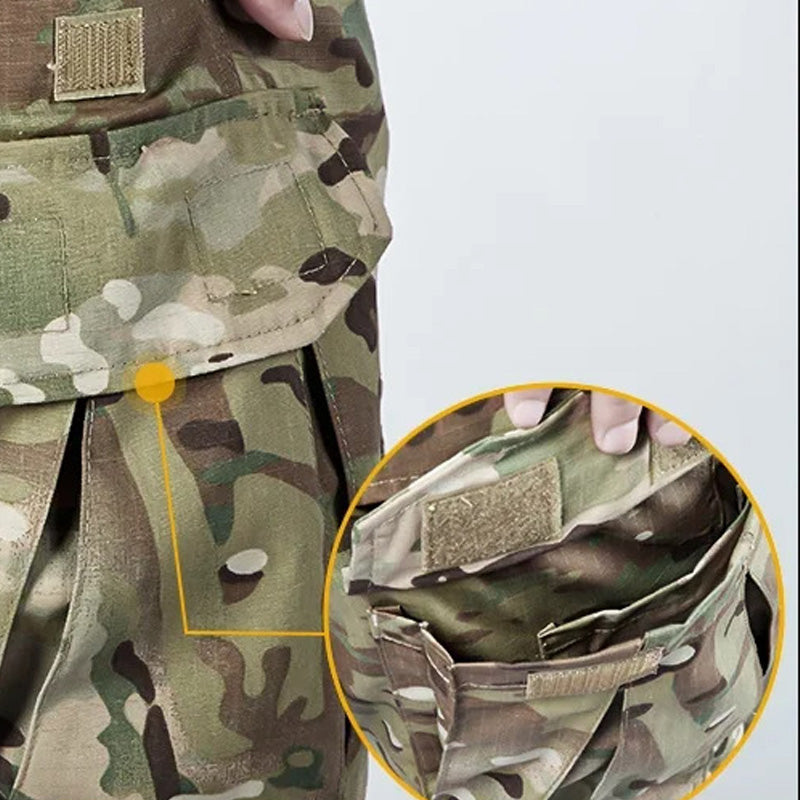 Wout™ | Tactische Cargo Broek met Kniebeschermers