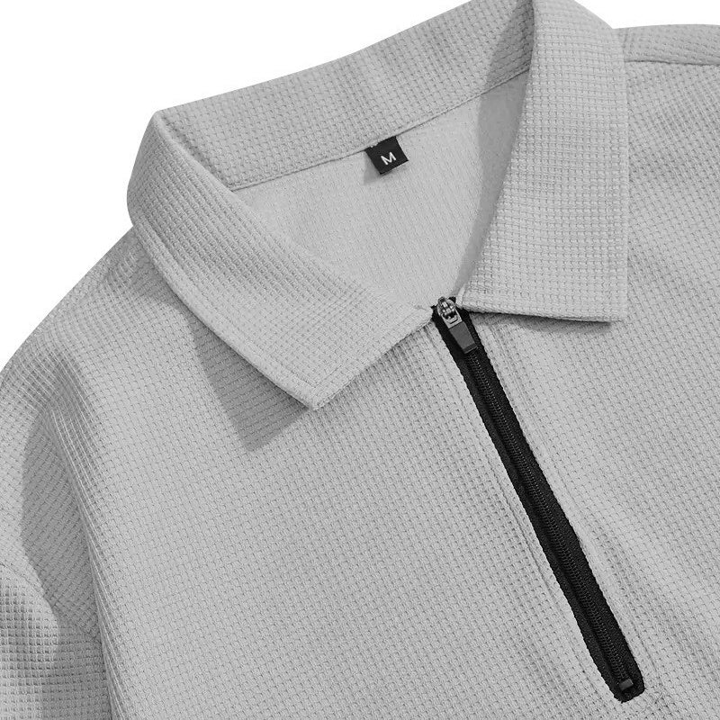 Daan™ | Gewafelde Heren Set – Minimal Comfort & Moderne Stijl