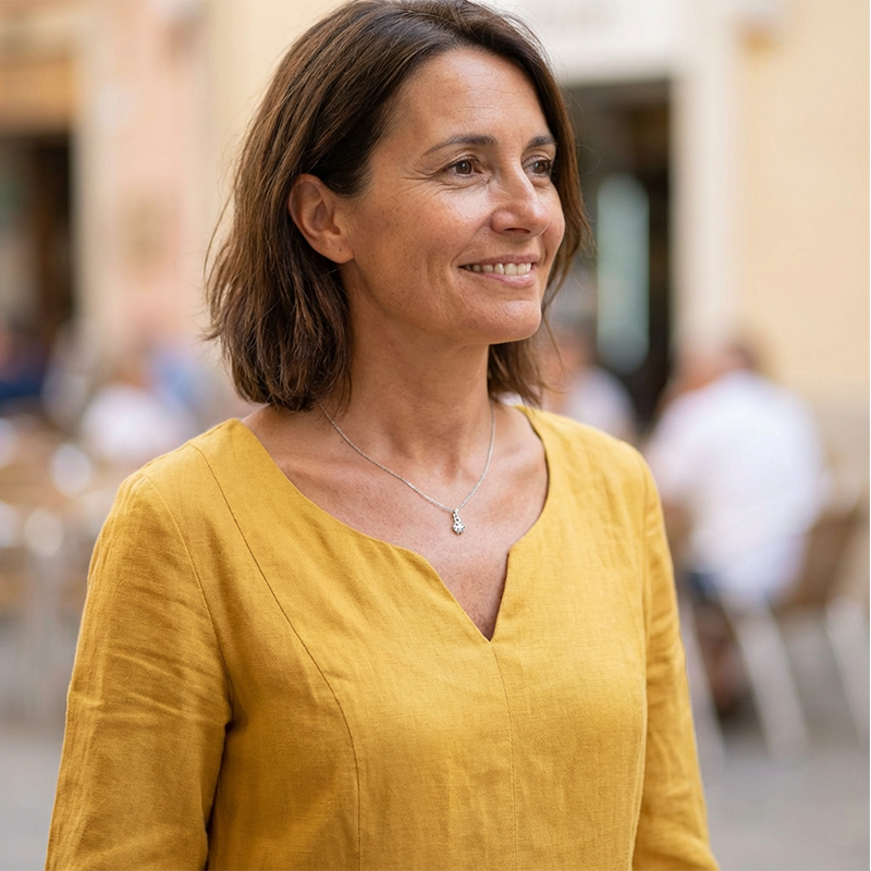 Maud™ | Premium Linnen Midi Jurk – Luchtige Elegantie & Moeiteloos Comfort