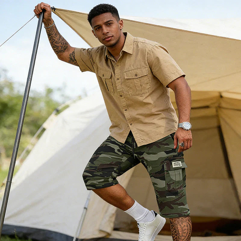 Bloom™ | Camouflage Cargo Short voor Heren