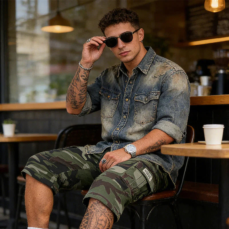 Bloom™ | Camouflage Cargo Short voor Heren