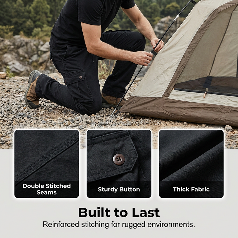 Bloom™ | Hoogwaardige Heren Cargo Broek – Tactisch & Comfortabel