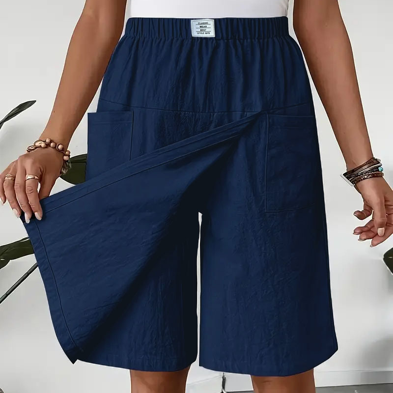 Jinte™ | Casual Wikkel Skort – Ontspannen Elegantie & Ultieme Bewegingsvrijheid