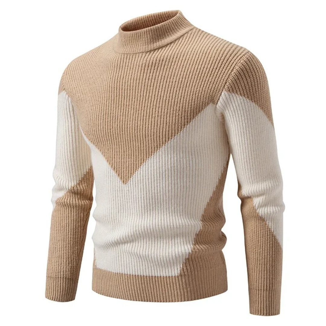 Frank™ | Premium geribbelde gebreide trui – Tijdloze elegantie, ultiem comfort