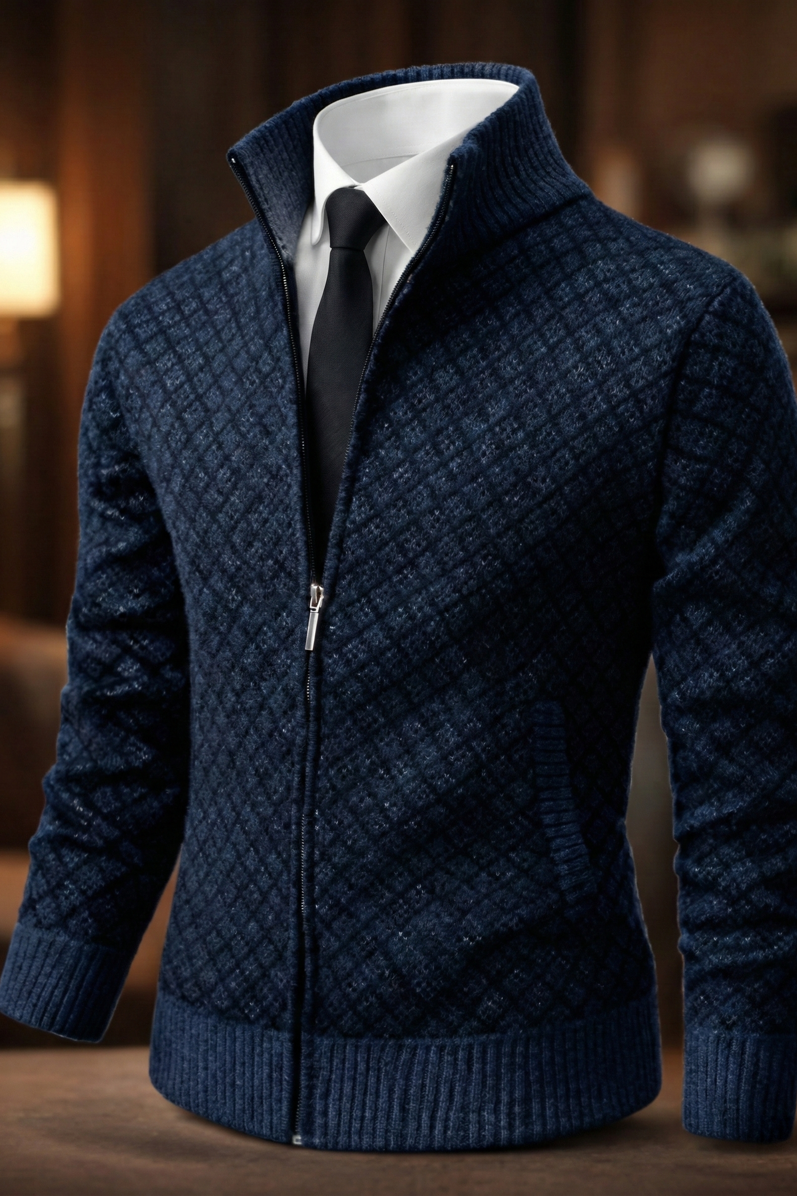 Boudewijn™ | Rits Cardigan – Verfijnde Warmte & Tijdloze Uitstraling