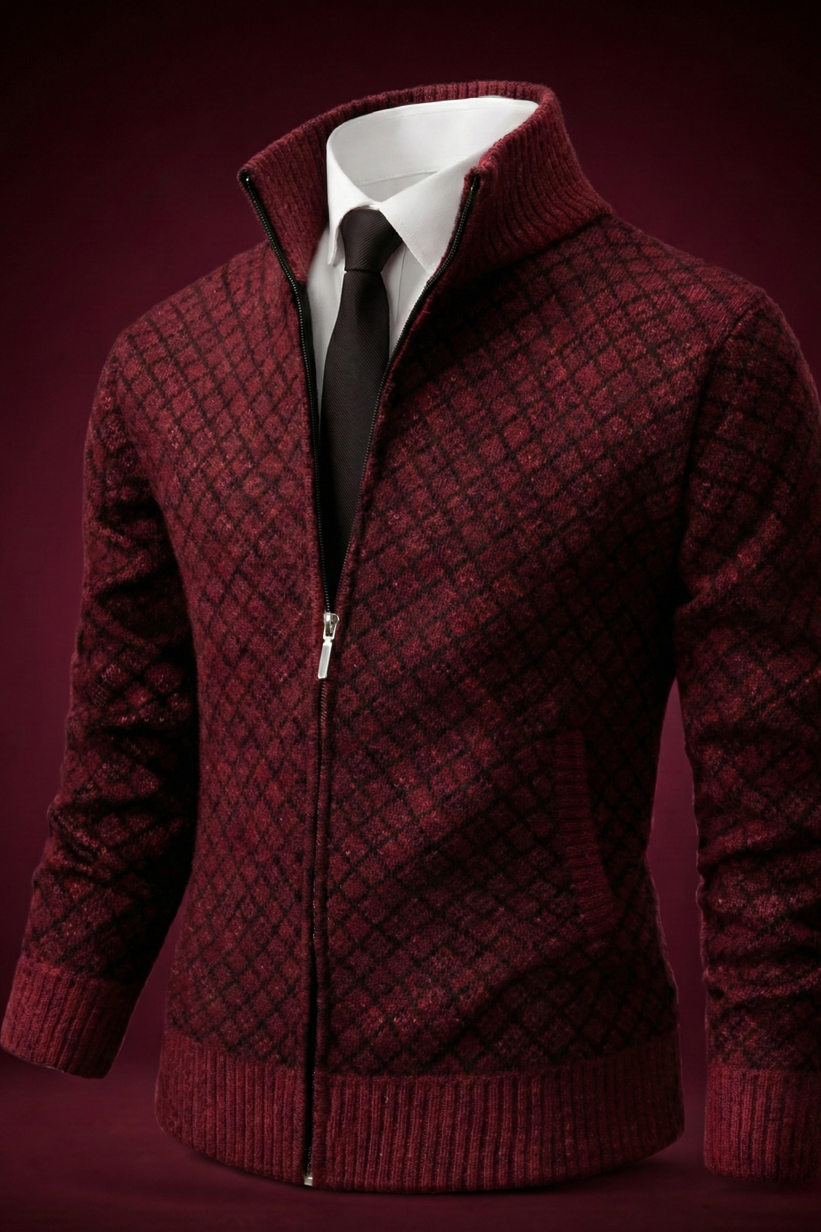 Boudewijn™ | Rits Cardigan – Verfijnde Warmte & Tijdloze Uitstraling