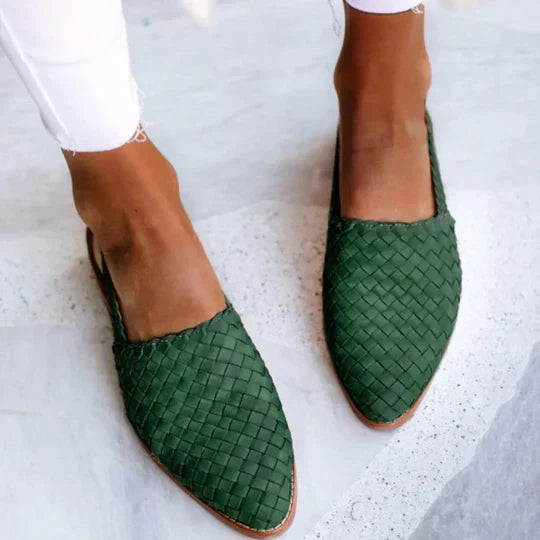 Lyn | Ambachtelijk Gemaakte Platte Sandalen™