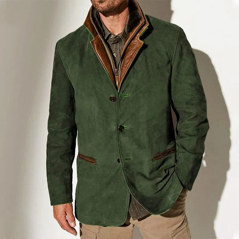 Lucas™ | Premium vintage winterjas voor heren – Tijdloze stijl en zelfverzekerd comfort bij koud weer