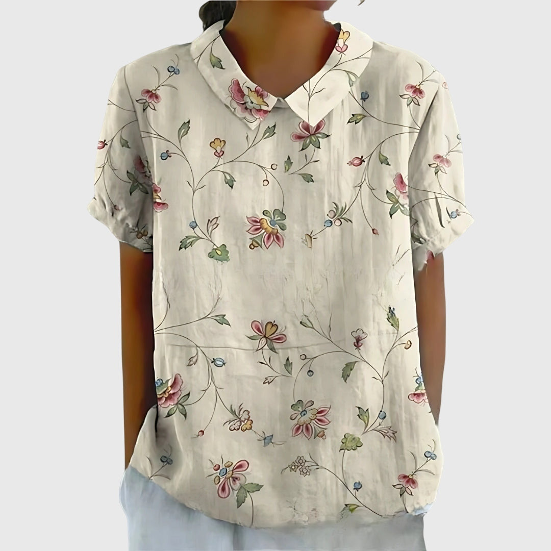 Jenna™ | Bloemen Blouse