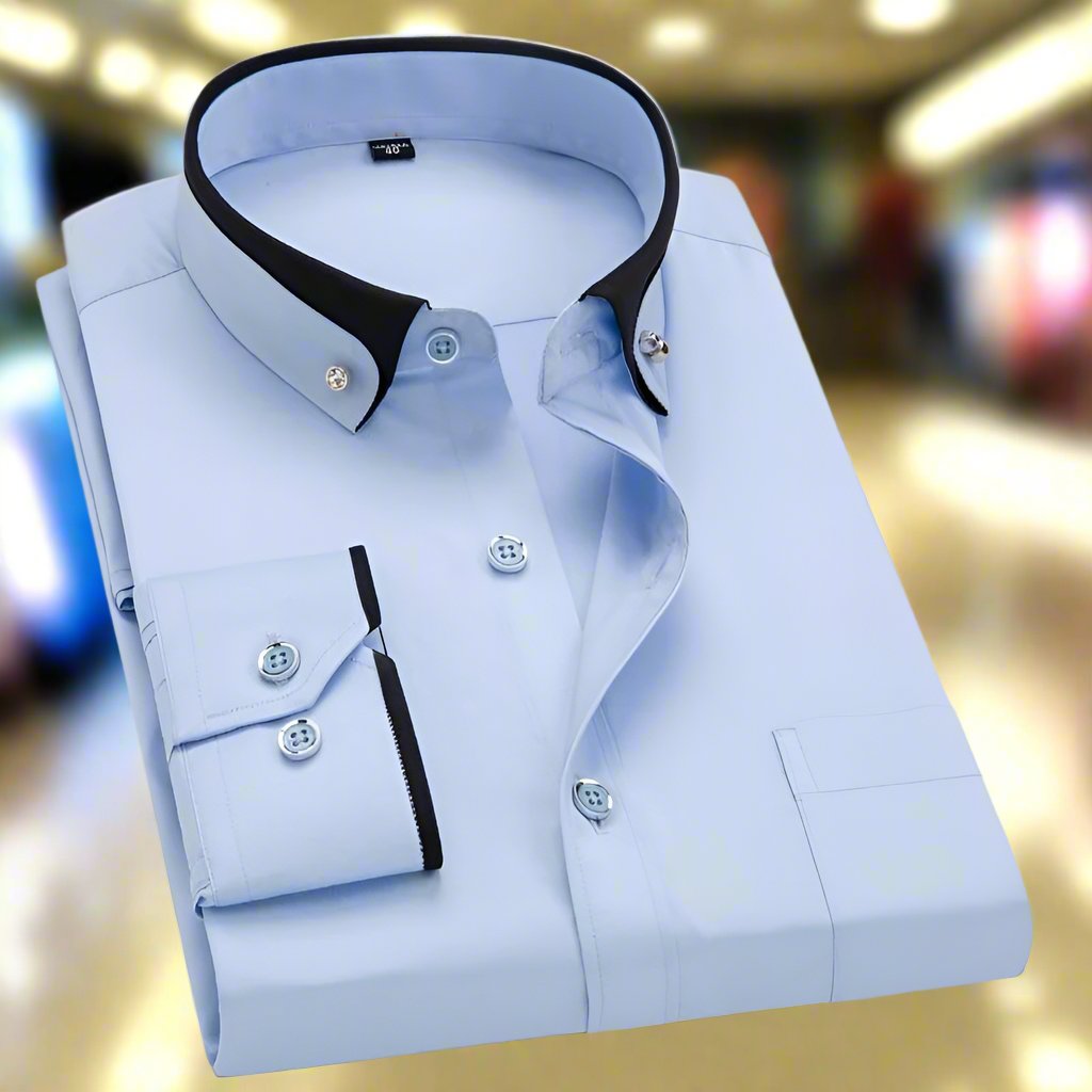 Hugo™ | Premium Klassiek Overhemd – Tijdloze Elegantie & Dagelijks Comfort