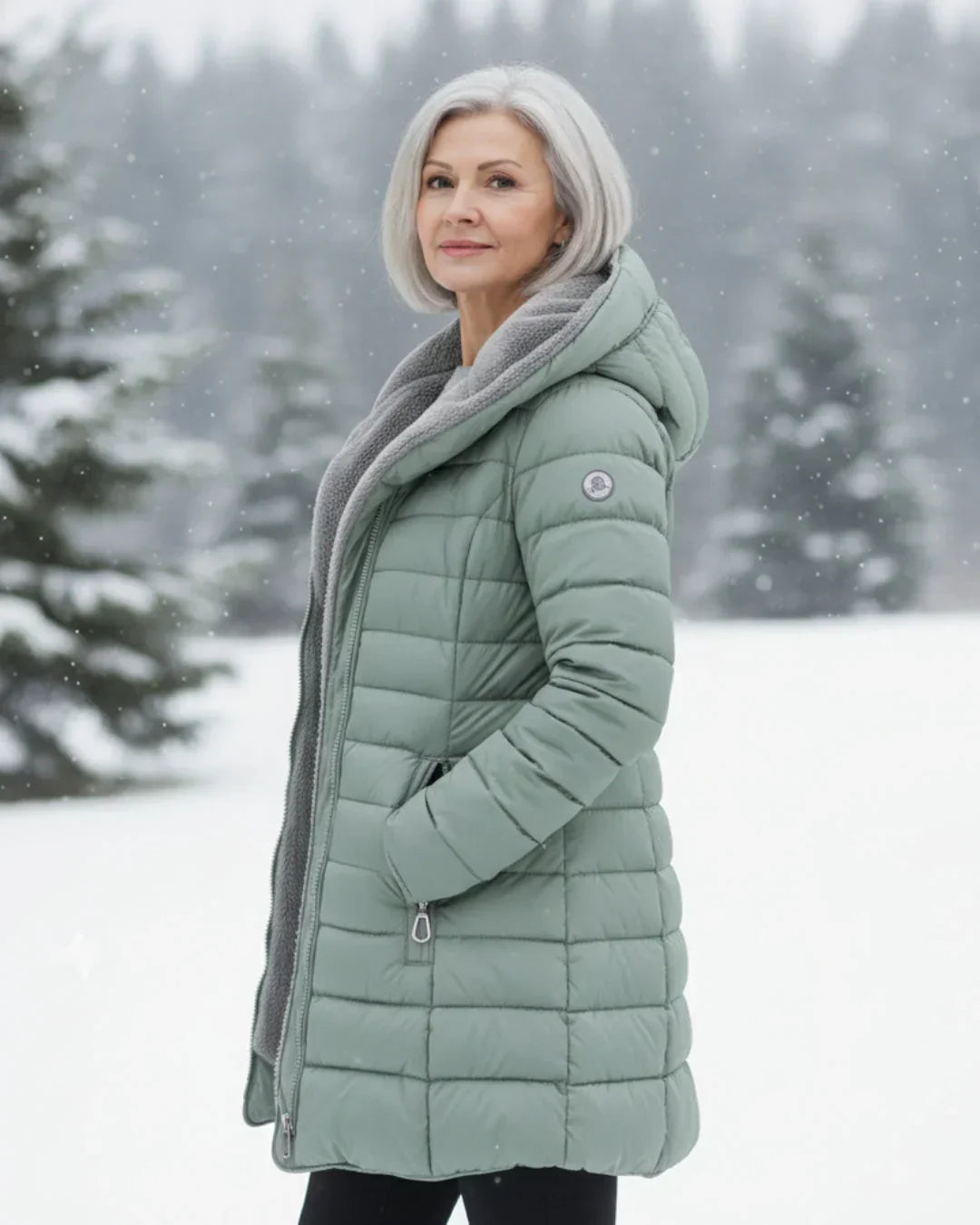 Olivia™ | Ultra-Warme Gewatteerde Winterjas – Gezellige Comfort Ontmoet Tijdloze Elegant.