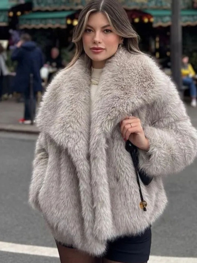 Bloom ™ | Charlotte - Luxe Pluche Winterjas