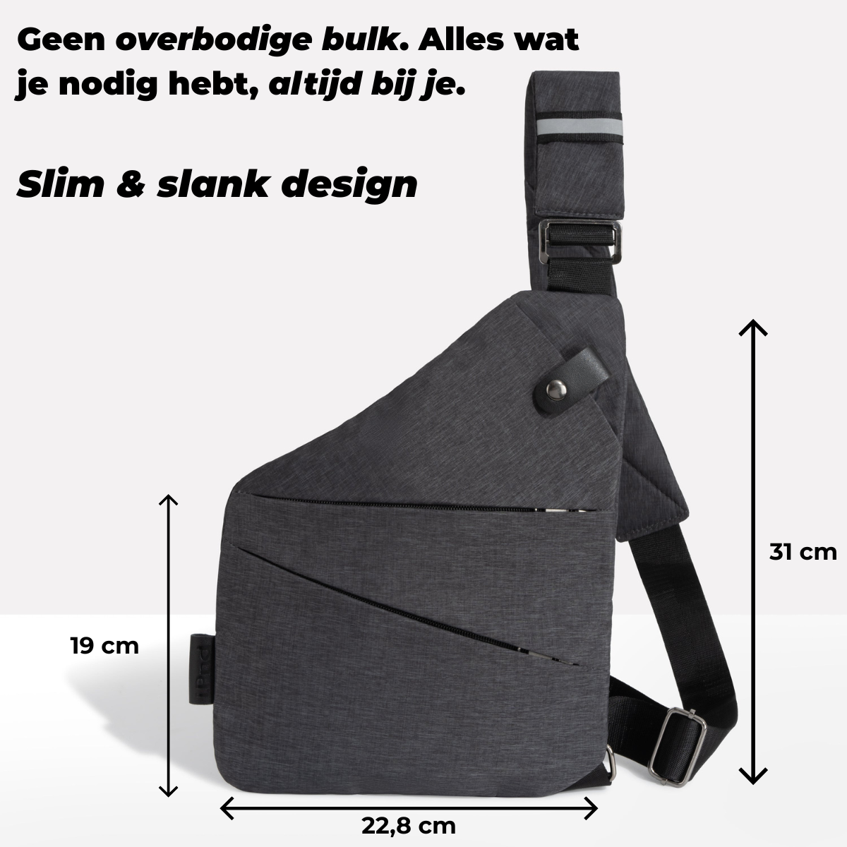 SecuWalker™ | Premium Anti-Diefstal Slingbag – Veilig, Waterdicht & Ultiem Comfort