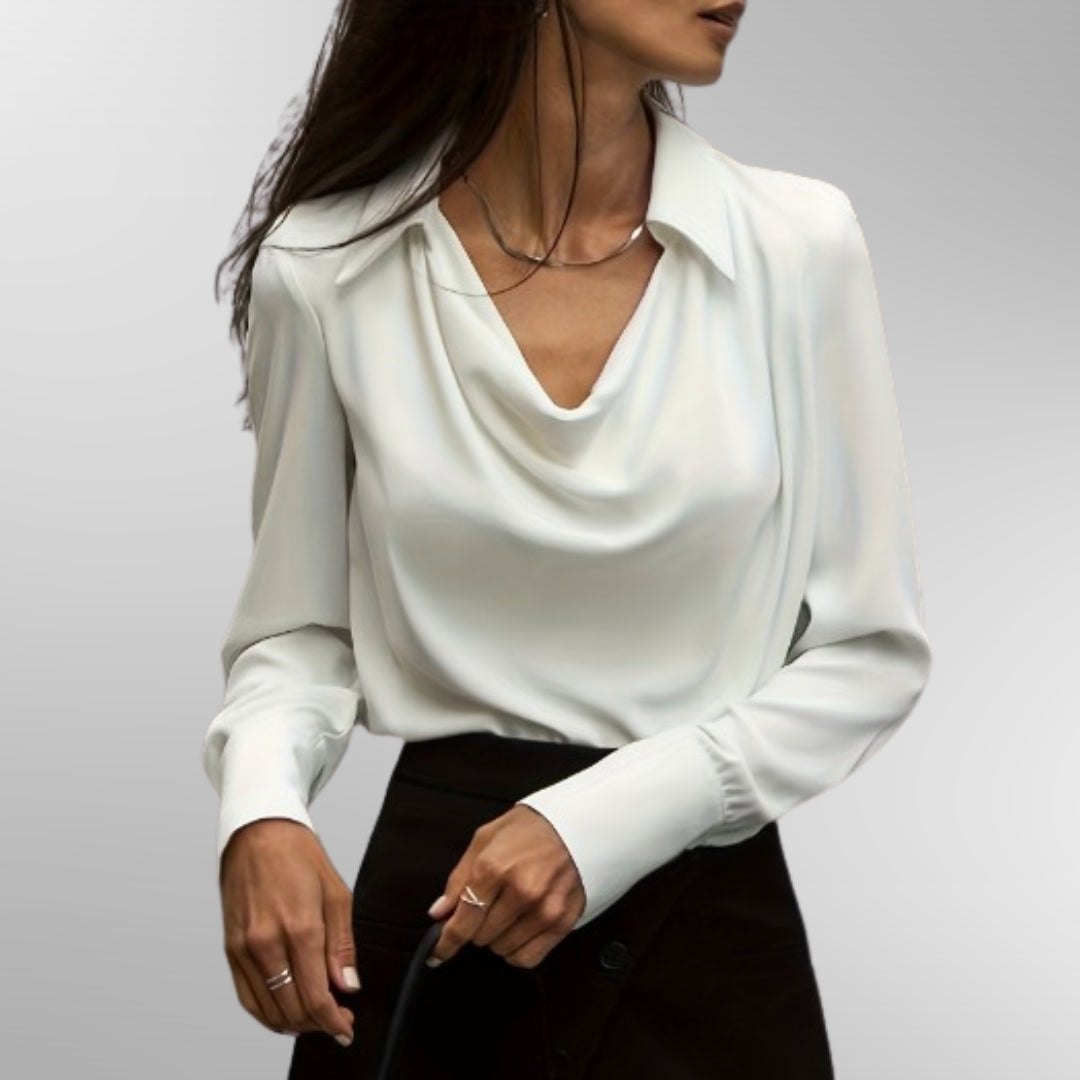 Violet™ | Elegante blouse en satijn