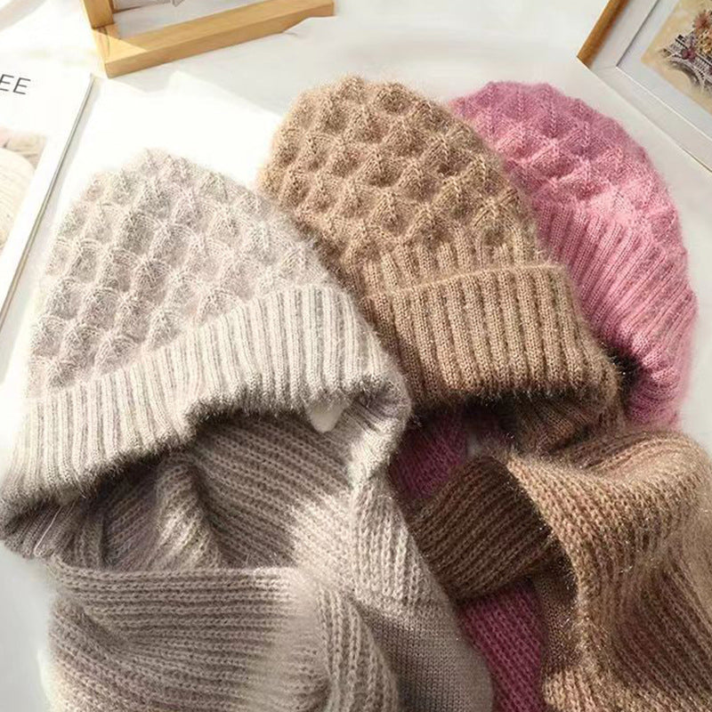 Esther™ | Luxe Winddichte Muts & Sjaal – Ultieme Warmte, Zachte Fleecevoering & Winterproof Comfort