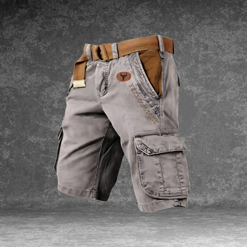 Bas™ | Cargo Short met 6 Zakken – Robuuste Functionaliteit & Outdoor Kracht