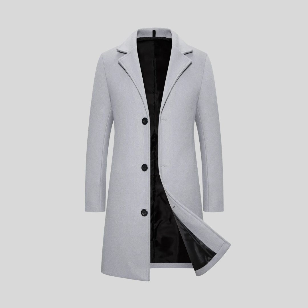 Reinier™ | Luxe Lange Winterjas – Tijdloze Klasse & Verfijnde Warmte