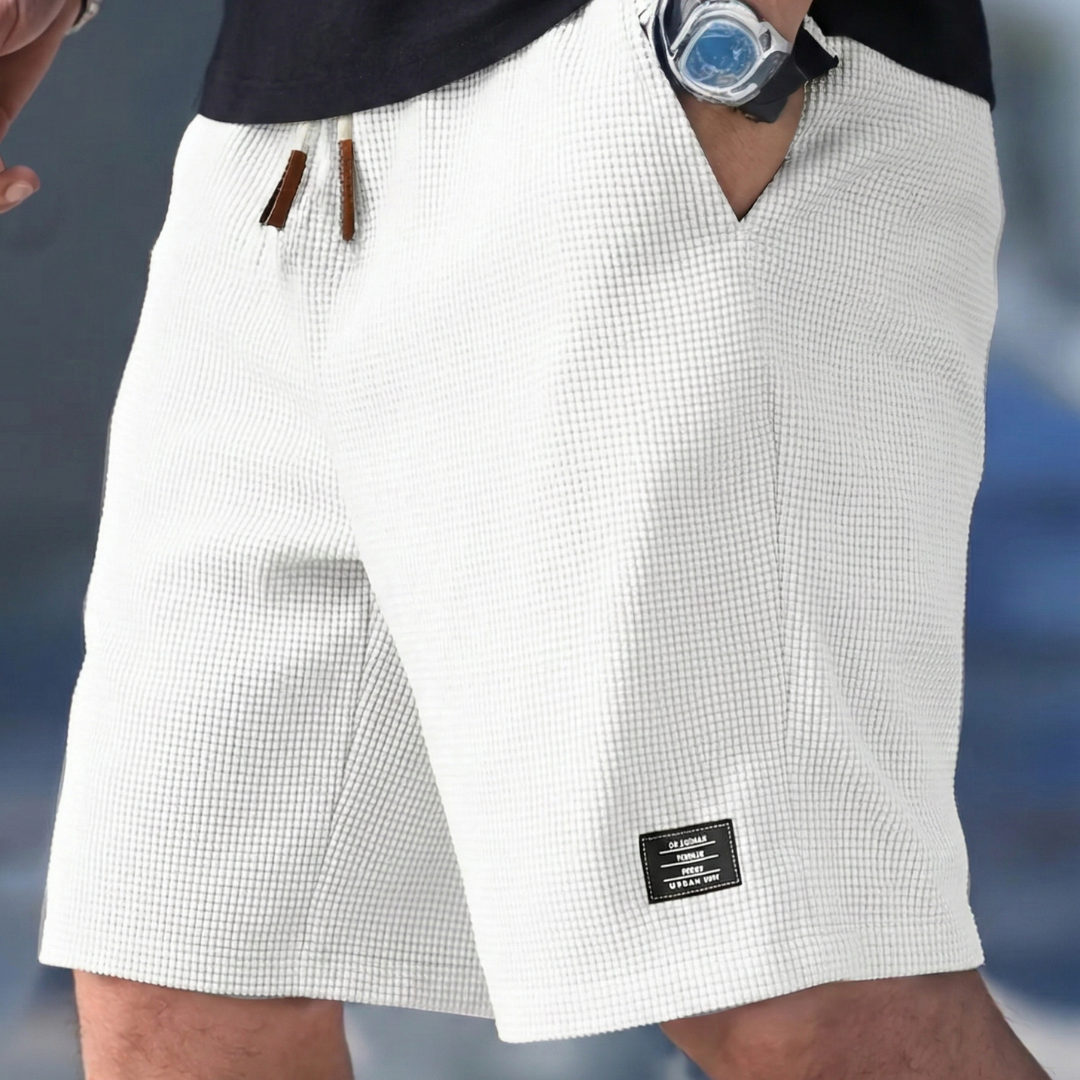 Sam™ | Premium zomerse shorts met structuur – Lichtgewicht comfort en strakke pasvorm