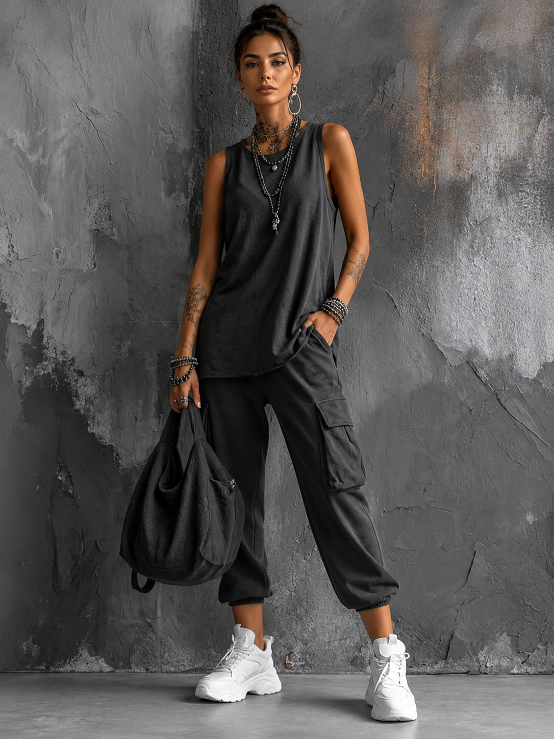 Nora™ | Buikcamouflerende Tweedelige Casual Set