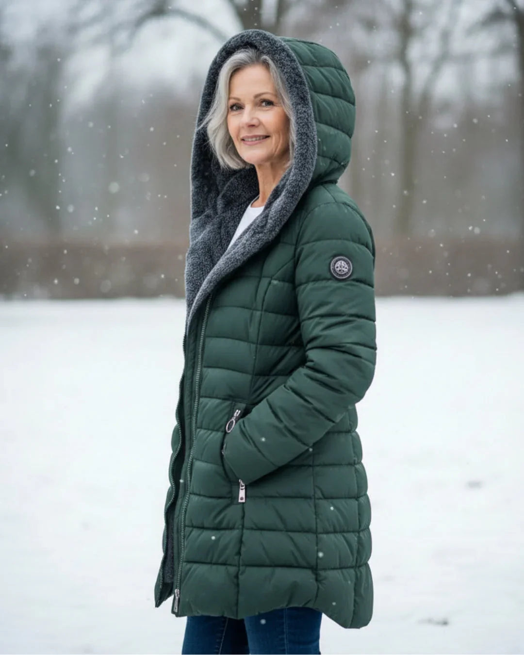 Olivia™ | Ultra-Warme Gewatteerde Winterjas – Gezellige Comfort Ontmoet Tijdloze Elegant
