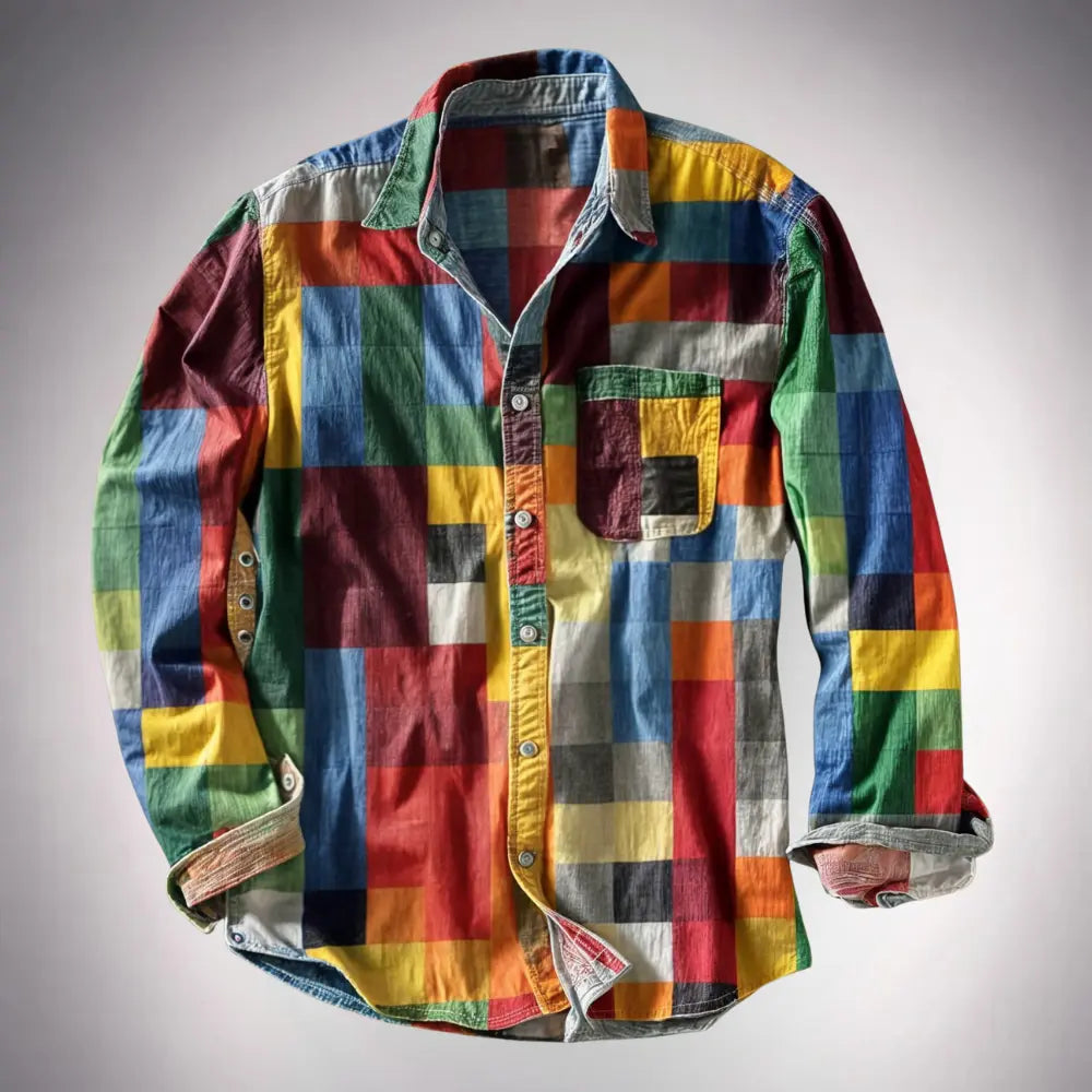 Éclat de Couleurs | HANDTEKENING MOSAÏEK SHIRT
