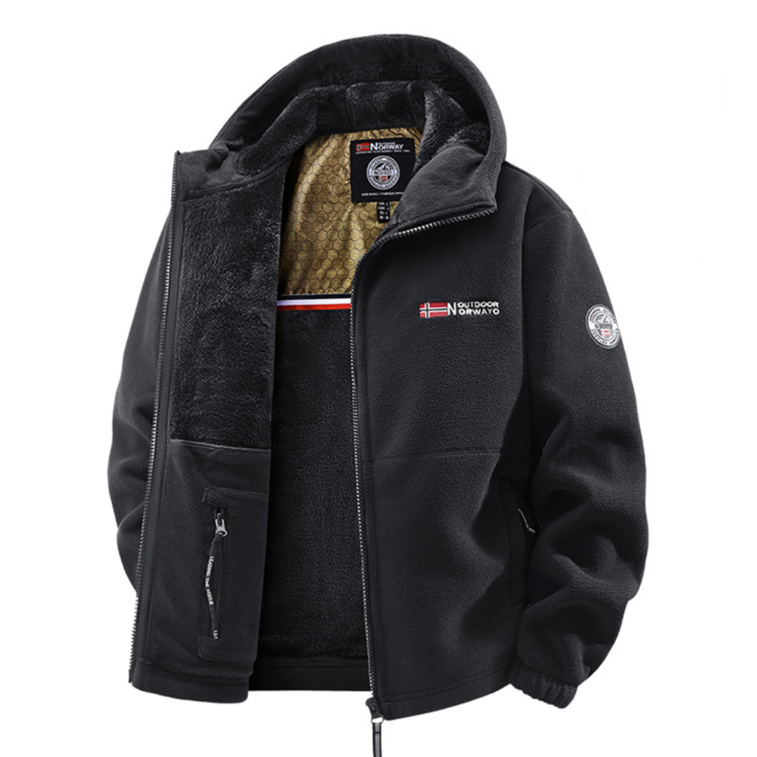 Sven™ | Heren Fleece Jas met Capuchon