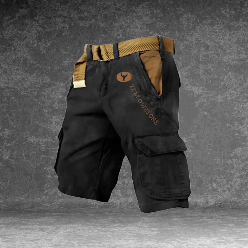 Bas™ | Cargo Short met 6 Zakken – Robuuste Functionaliteit & Outdoor Kracht