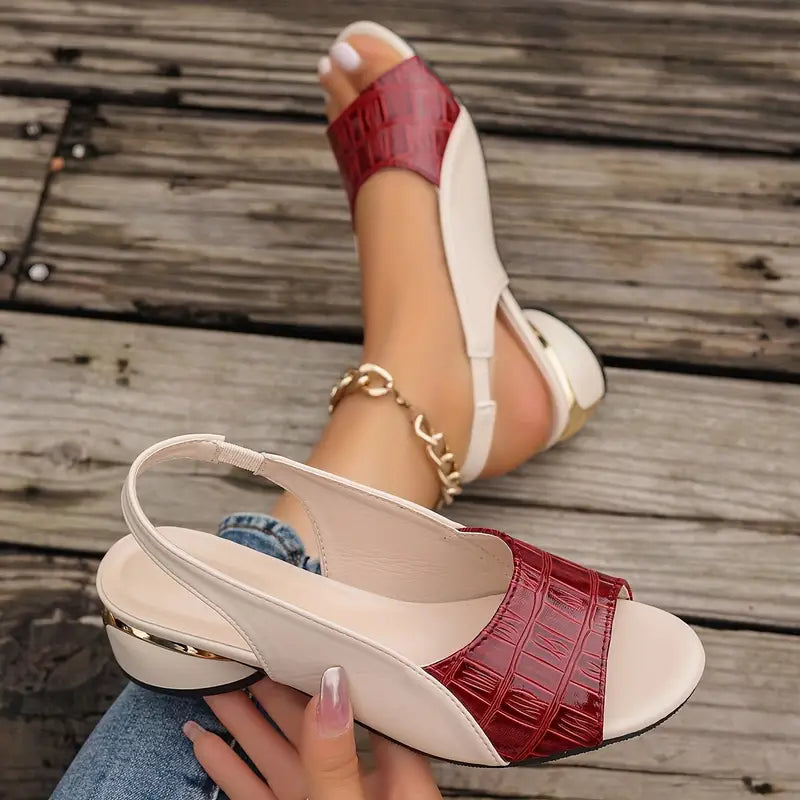 Whitney | Orthopedische Elegante Leren Sandalen™