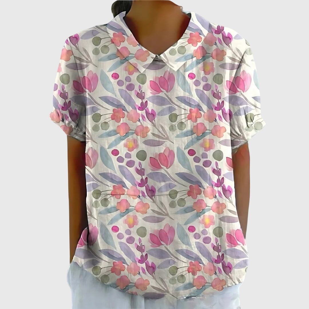 Jenna™ | Bloemen Blouse