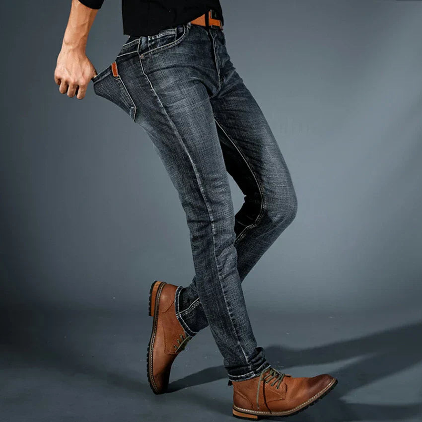 Floris™ | Premium Stretch Jeans – Zelfverzekerde Pasvorm & Natuurlijk Comfort