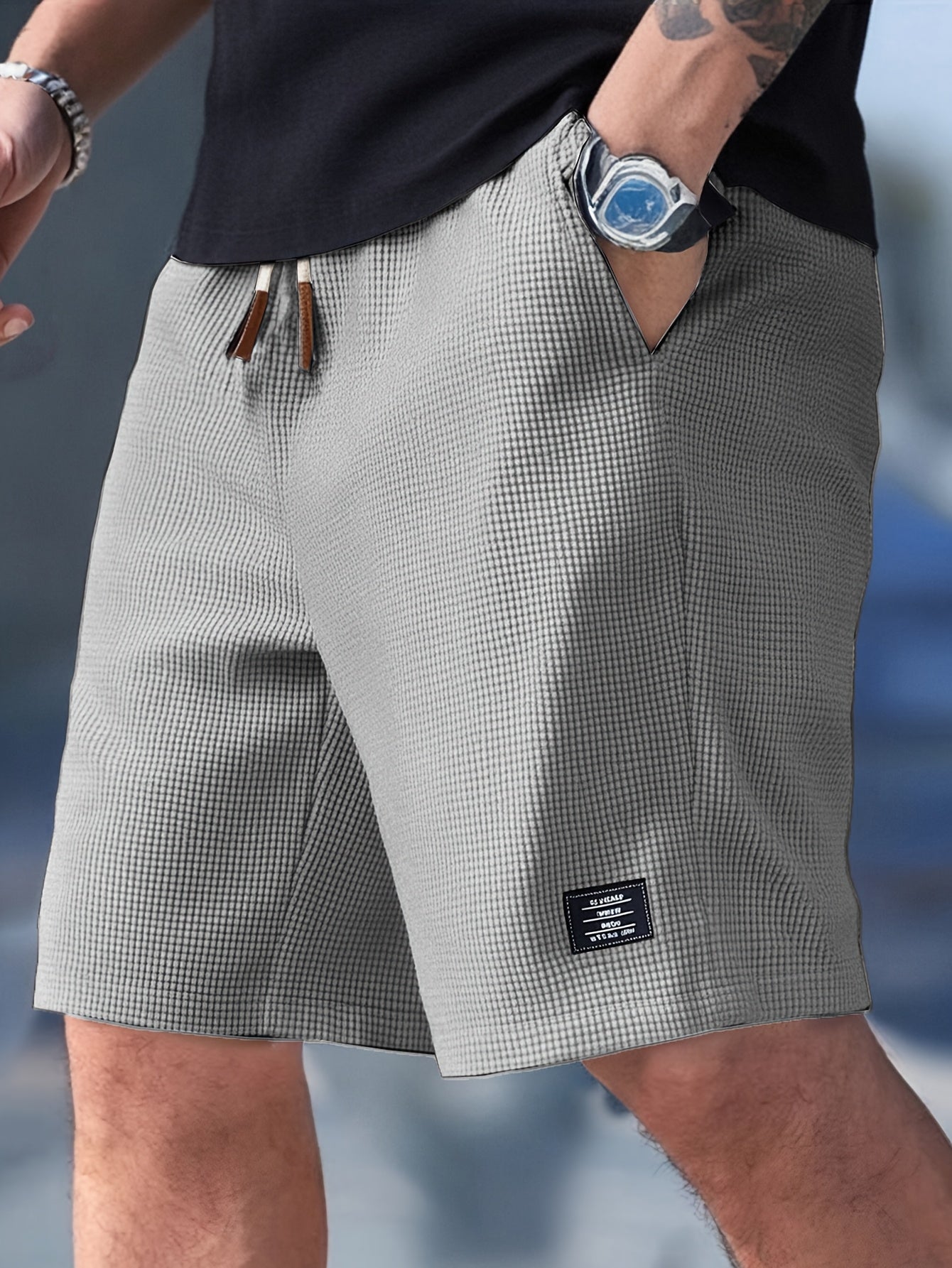 Sam™ | Premium zomerse shorts met structuur – Lichtgewicht comfort en strakke pasvorm