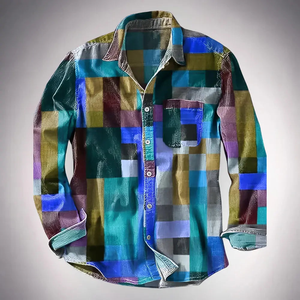Éclat de Couleurs | HANDTEKENING MOSAÏEK SHIRT