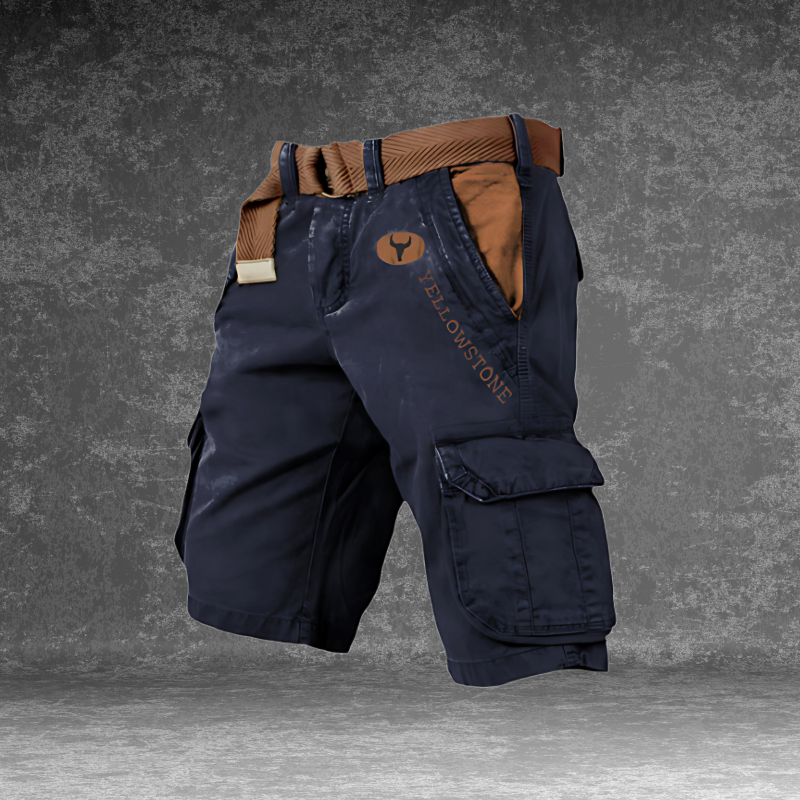 Bas™ | Cargo Short met 6 Zakken – Robuuste Functionaliteit & Outdoor Kracht