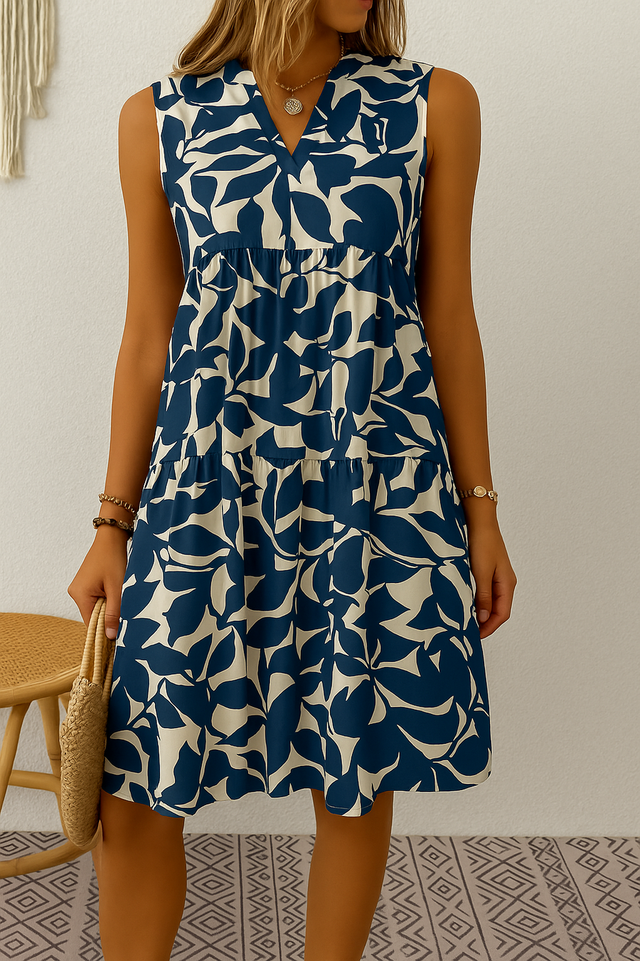 Tessa - Zomerse Midi Jurk