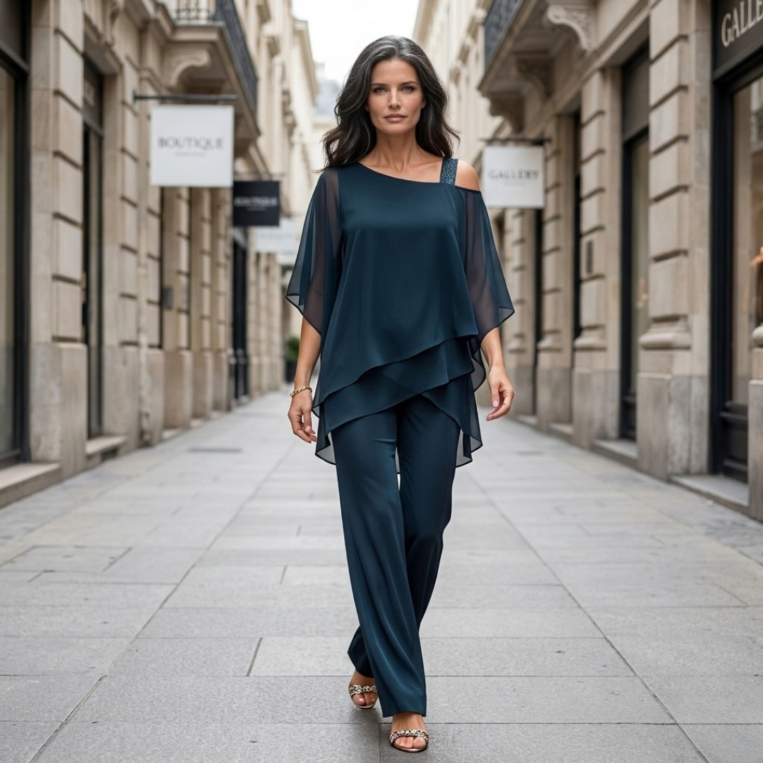 Kesia™ | Premium Chic tweedelige set – Verfijnd en flatterend.