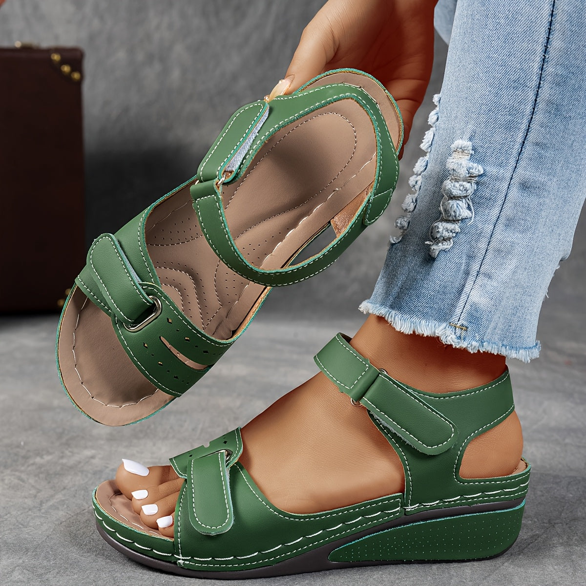 Laluna® | Premium orthopedische comfortabele sandalen – De hele dag pijnvrij lopen.