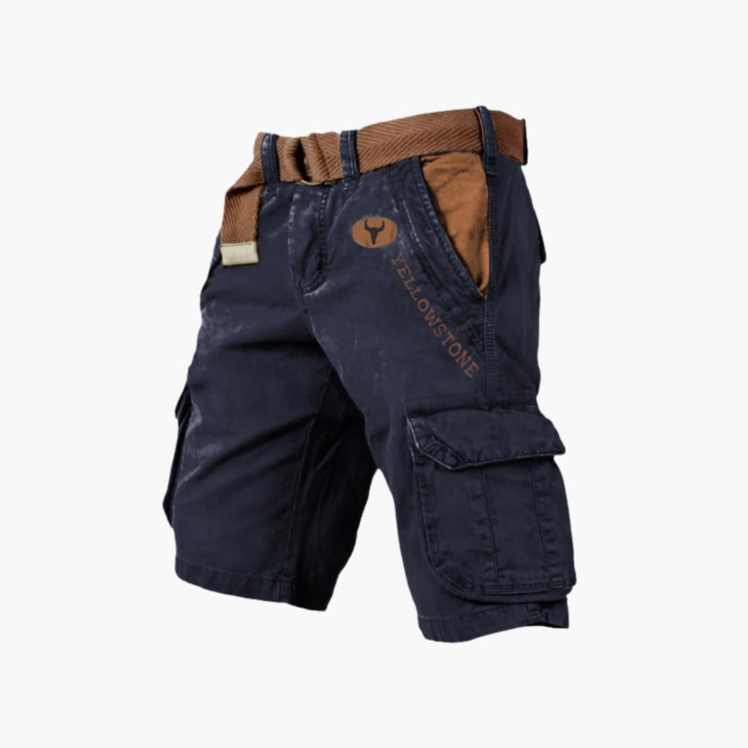 James™ | Robuuste utility-cargoshort – Duurzaam comfort en moderne pasvorm