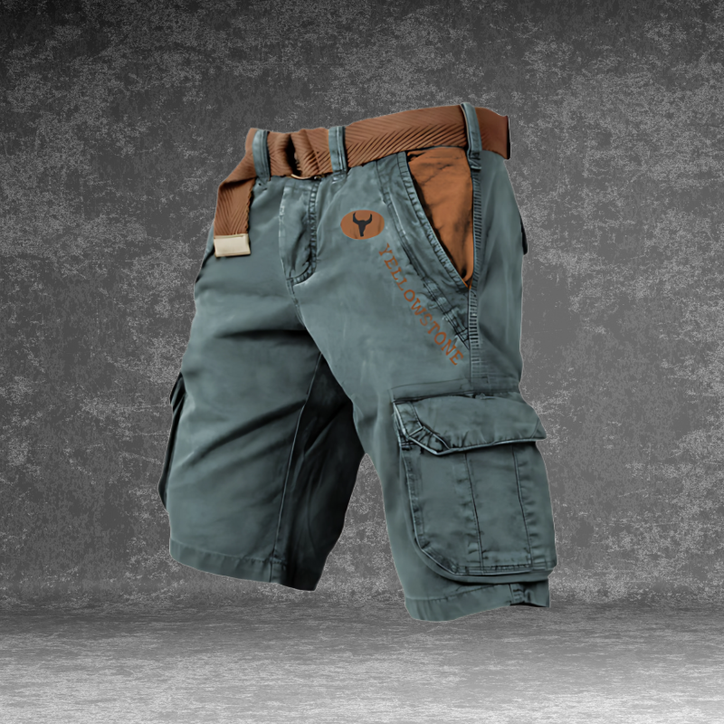 Bas™ | Cargo Short met 6 Zakken – Robuuste Functionaliteit & Outdoor Kracht