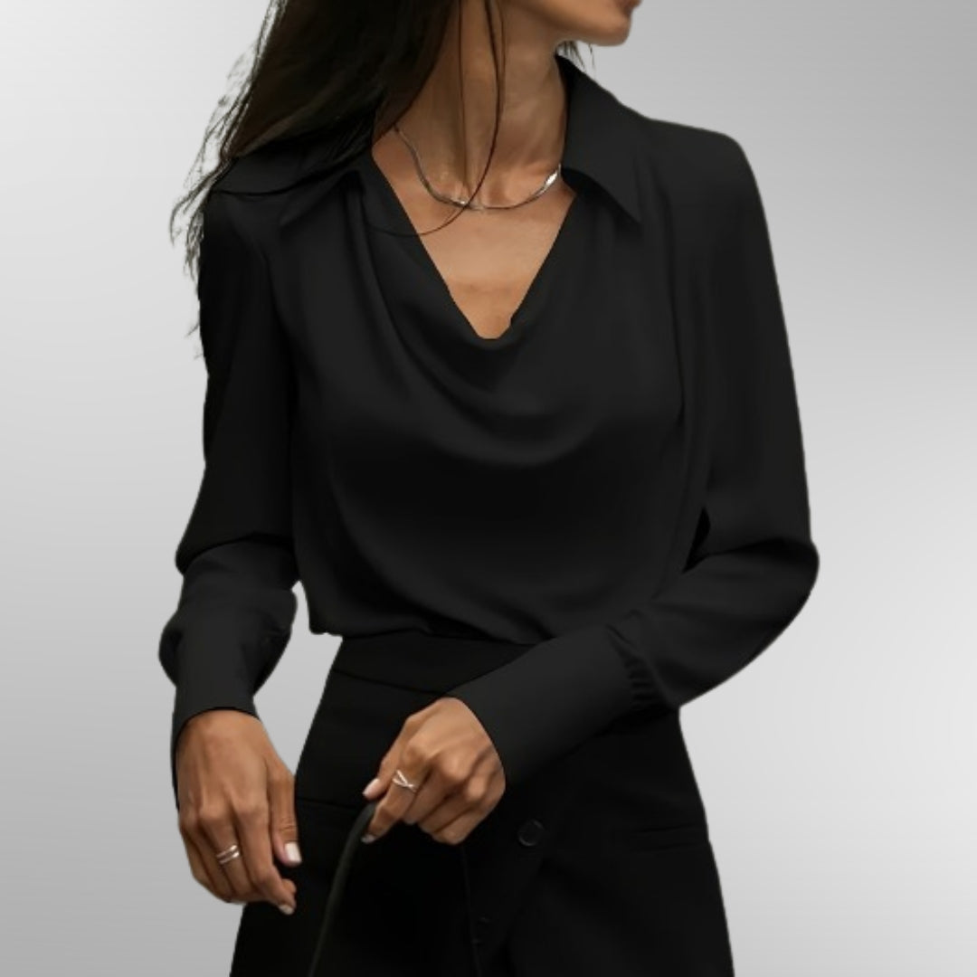 Bloom™ | Elegante Satijnen Blouse