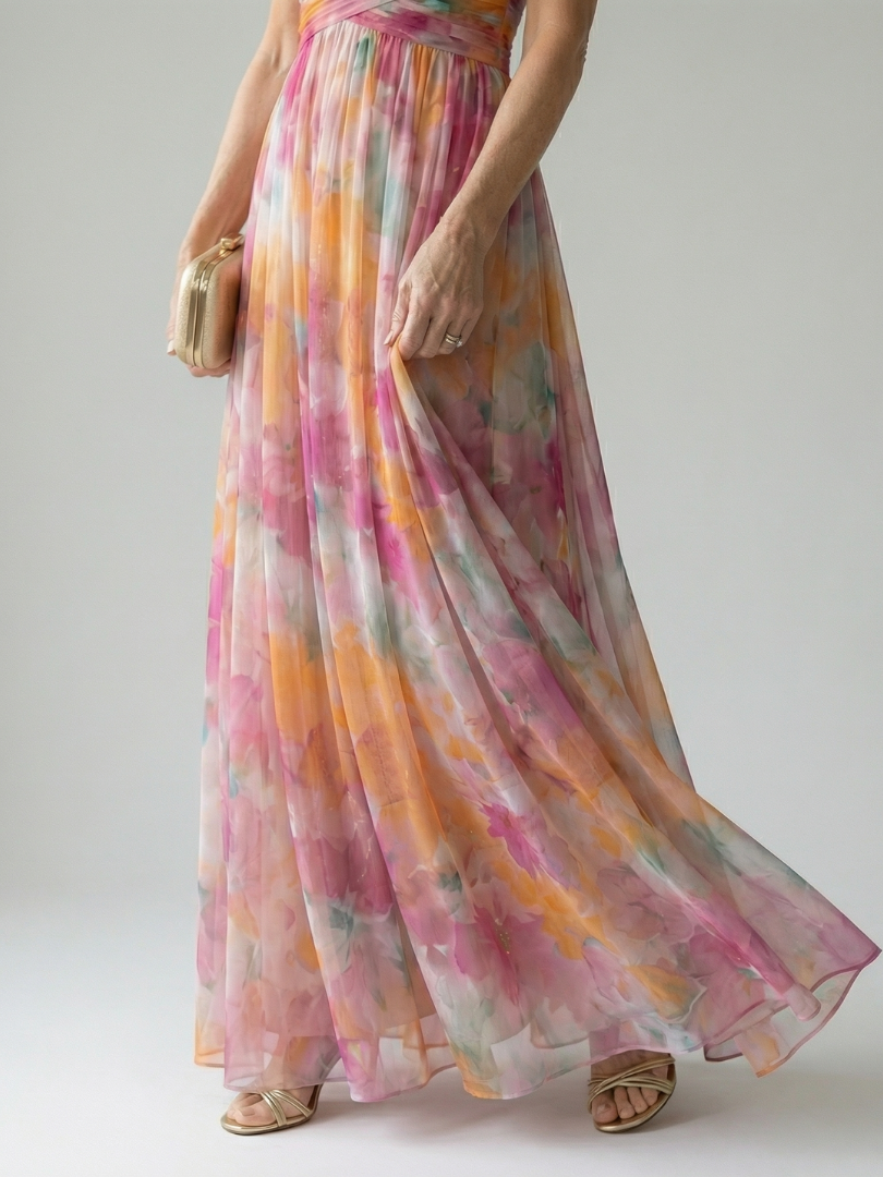 Bloom™ | Comfortabele luchtige jurk met elegante afwerking